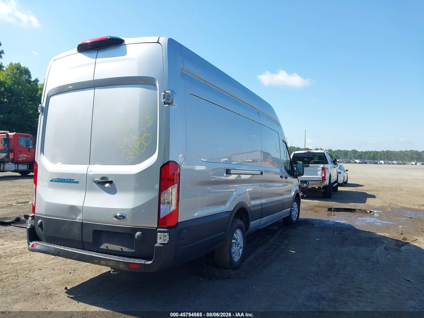 Vin: 1ftbw3xk2nka82101, lot: 46293396, ford e-transit-350 cargo van 20224