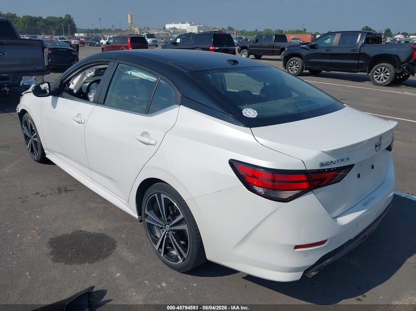 Vin: 3n1ab8dv4ny220552, lot: 46293424, nissan sentra sr xtronic cvt 20223