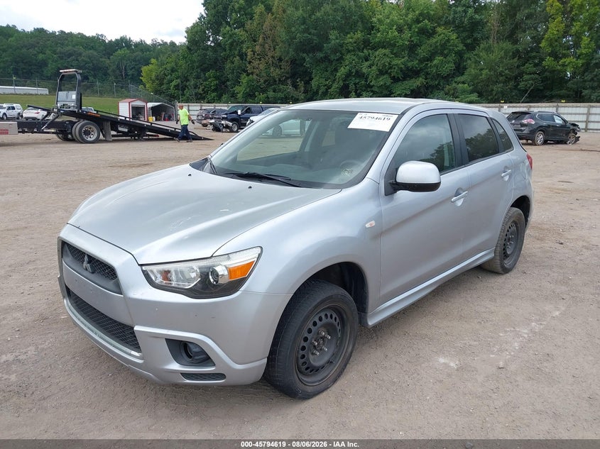 Vin: ja4ap3au1bz002433, lot: 46293450, mitsubishi outlander sport es 20112
