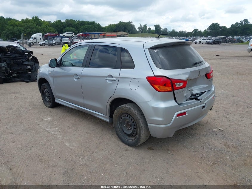 Vin: ja4ap3au1bz002433, lot: 46293450, mitsubishi outlander sport es 20113