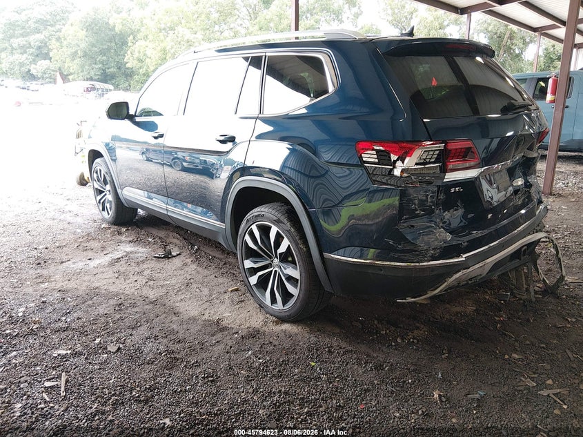 Vin: 1v2nr2ca1kc623641, lot: 46293454, volkswagen atlas 3.6l v6 sel premium 20193