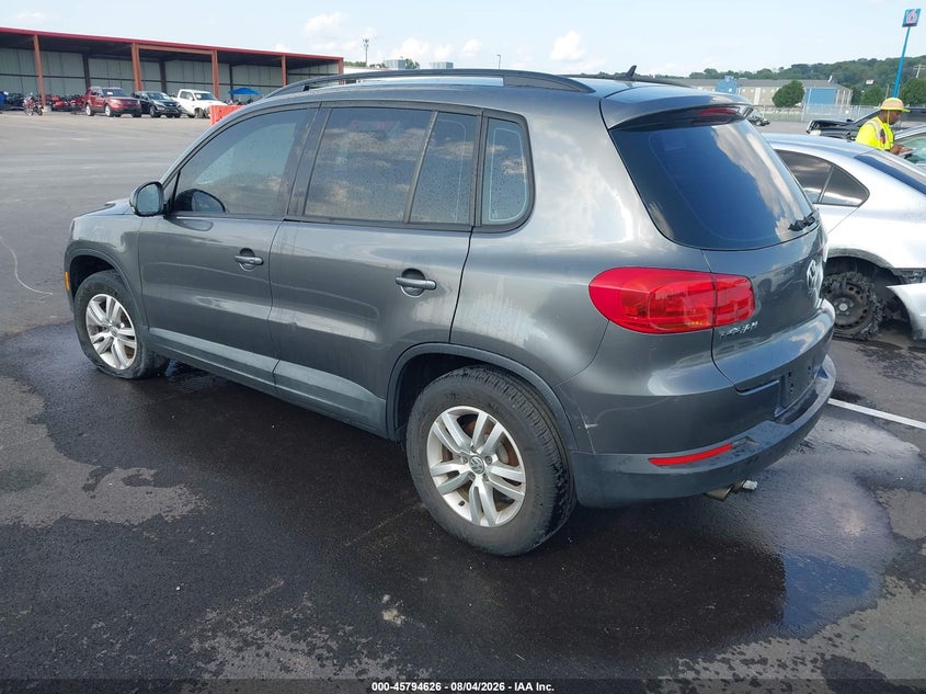 Vin: wvgav7ax1gw617193, lot: 46293457, volkswagen tiguan s 20163