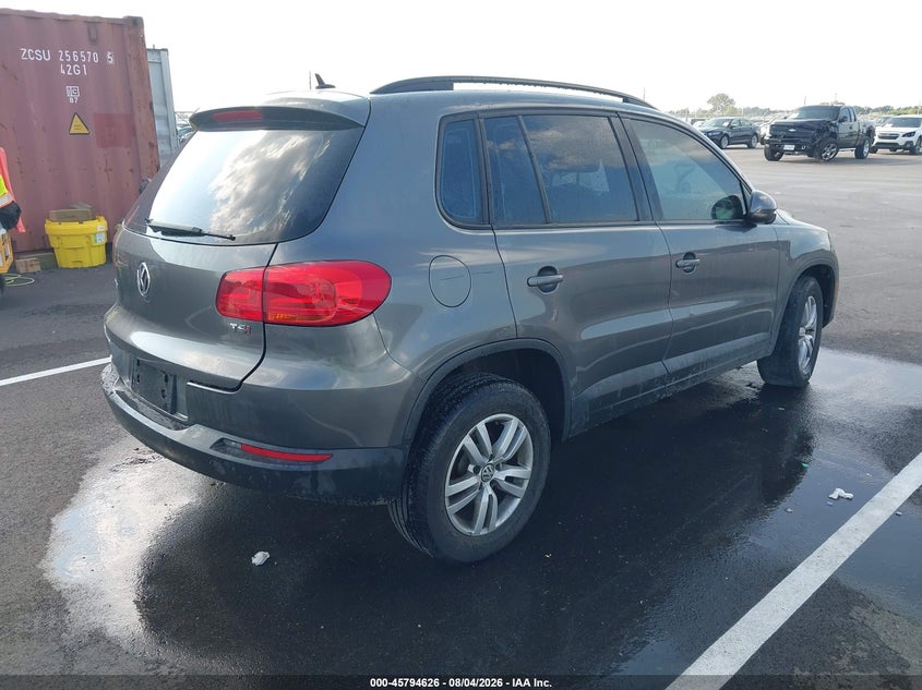 Vin: wvgav7ax1gw617193, lot: 46293457, volkswagen tiguan s 20164