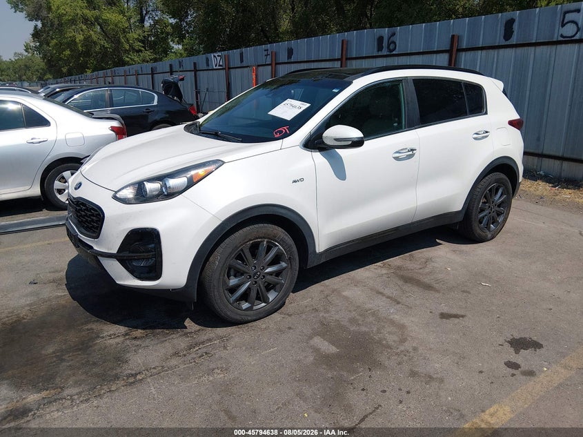 2020 KIA SPORTAGE auction photo 2