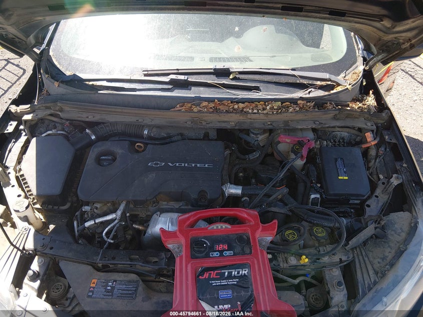 2016 CHEVROLET VOLT HATCHBACK 1.5L I-4 DI, DOHC, VVT, 101HP