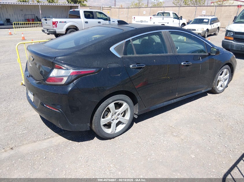 2016 CHEVROLET VOLT HATCHBACK 1.5L I-4 DI, DOHC, VVT, 101HP