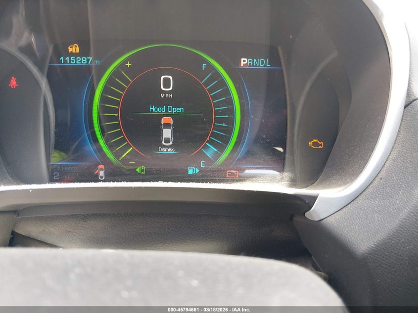 2016 CHEVROLET VOLT HATCHBACK 1.5L I-4 DI, DOHC, VVT, 101HP