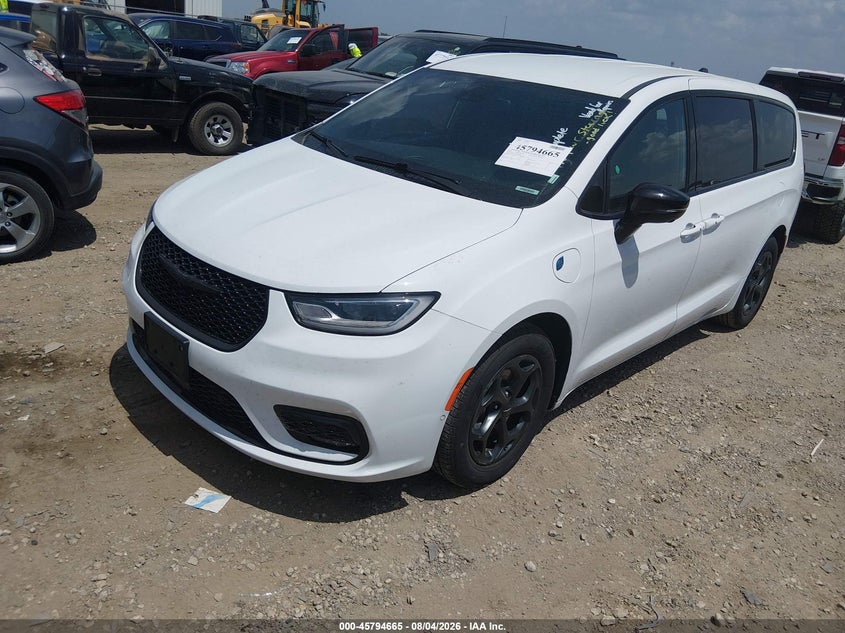 Vin: 2c4rc1s78rr160967, lot: 46293496, chrysler pacifica hybrid s appearance pkg 20242