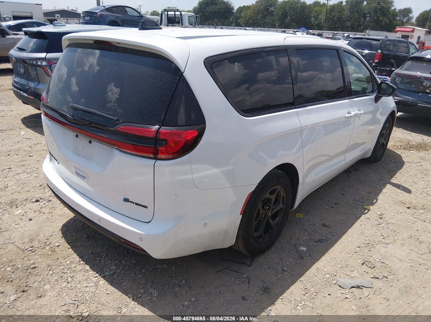 Vin: 2c4rc1s78rr160967, lot: 46293496, chrysler pacifica hybrid s appearance pkg 20244