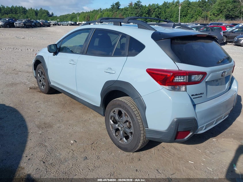 Vin: jf2gthsc7mh280794, lot: 46293519, subaru crosstrek sport 20213