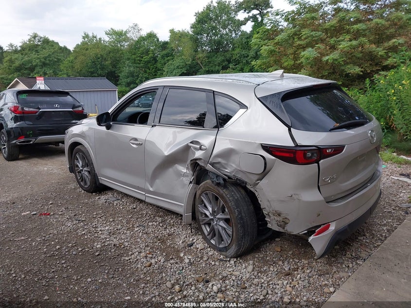 Vin: jm3kfbem5r0401806, lot: 46293520, mazda cx-5 2.5 s premium plus 20243