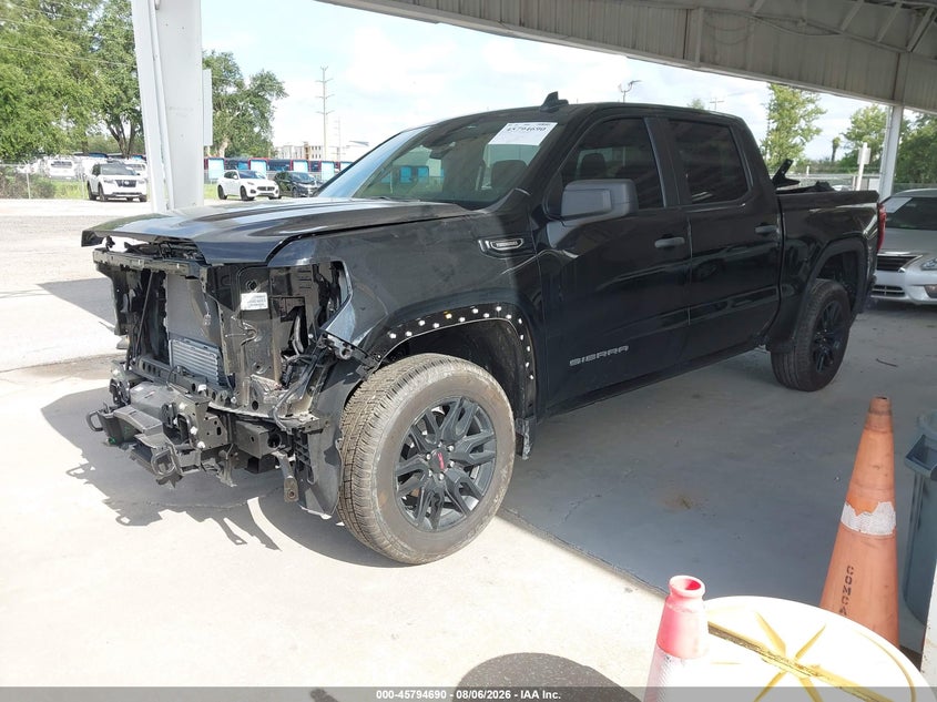 Vin: 1gtphaek8sz135748, lot: 46293521, gmc sierra 1500 2wd  short box pro 20252