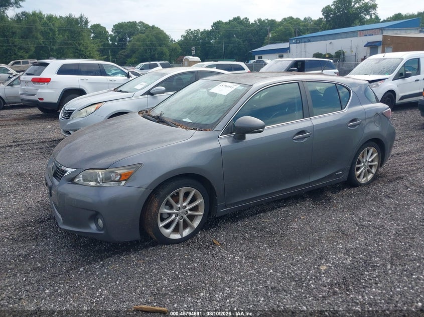 2012 LEXUS CT 200H auction photo 2