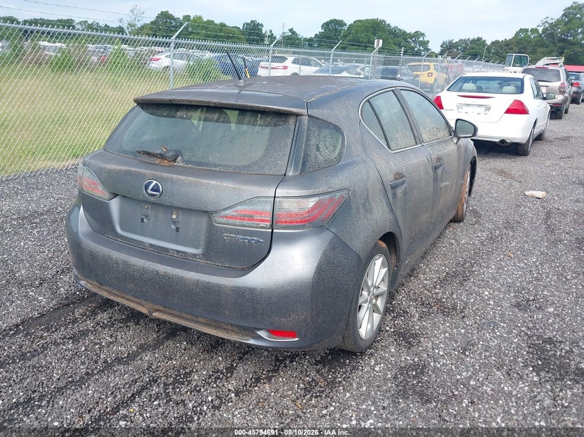 2012 LEXUS CT 200H auction photo 4