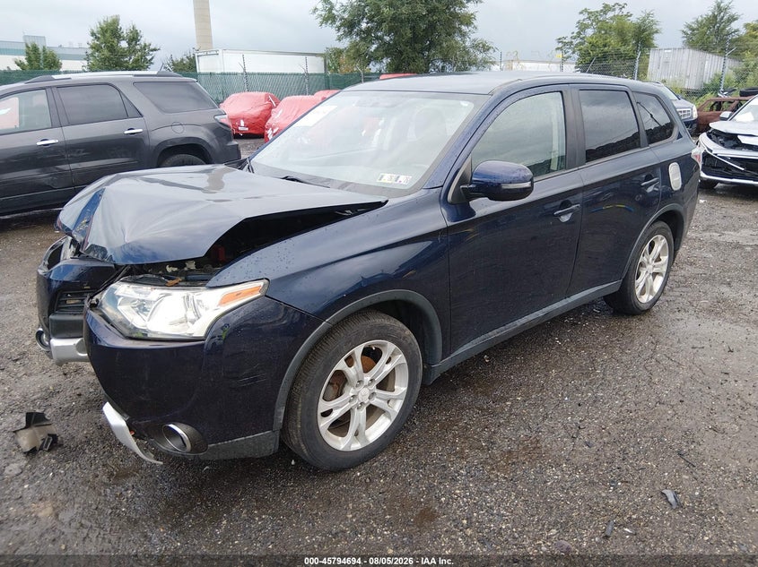 Vin: ja4ad3a35fz005776, lot: 46293525, mitsubishi outlander se 20152