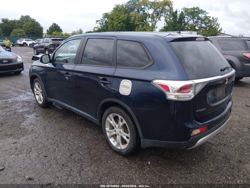 Vin: ja4ad3a35fz005776, lot: 46293525, mitsubishi outlander se 20153