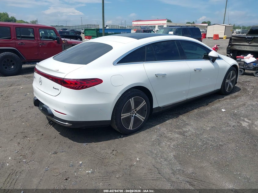 Vin: w1kcg2eb7pa029441, lot: 46293531, mercedes-benz eqs 450 4matic 20234
