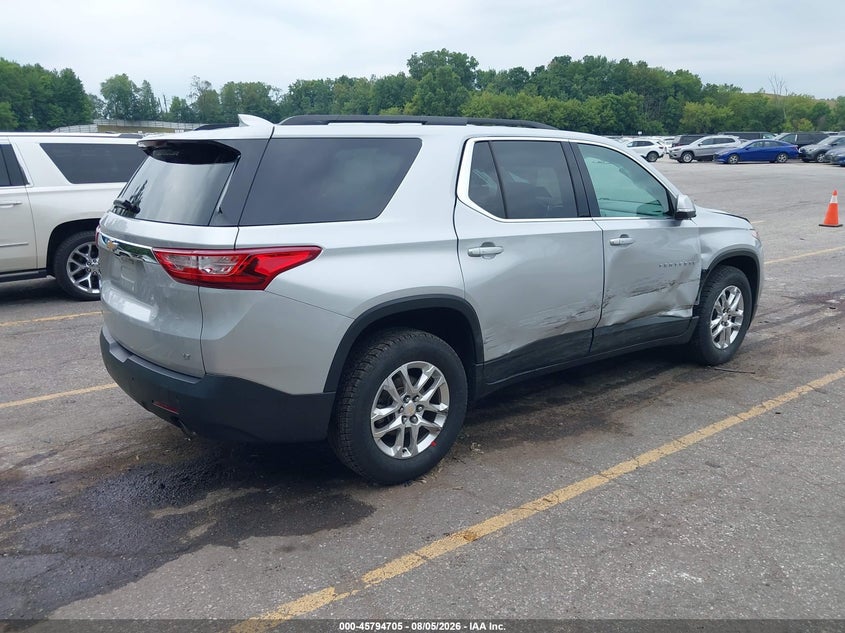 Vin: 1gnermkw9mj188593, lot: 46293536, chevrolet traverse fwd 2fl 20214