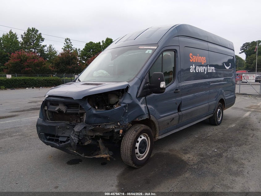 Vin: 1ftbr3x83lka56521, lot: 46293547, ford transit-250 cargo van 20202