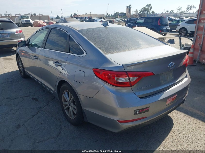 Vin: 5npe24af1hh566404, lot: 46293555, hyundai sonata se 20173