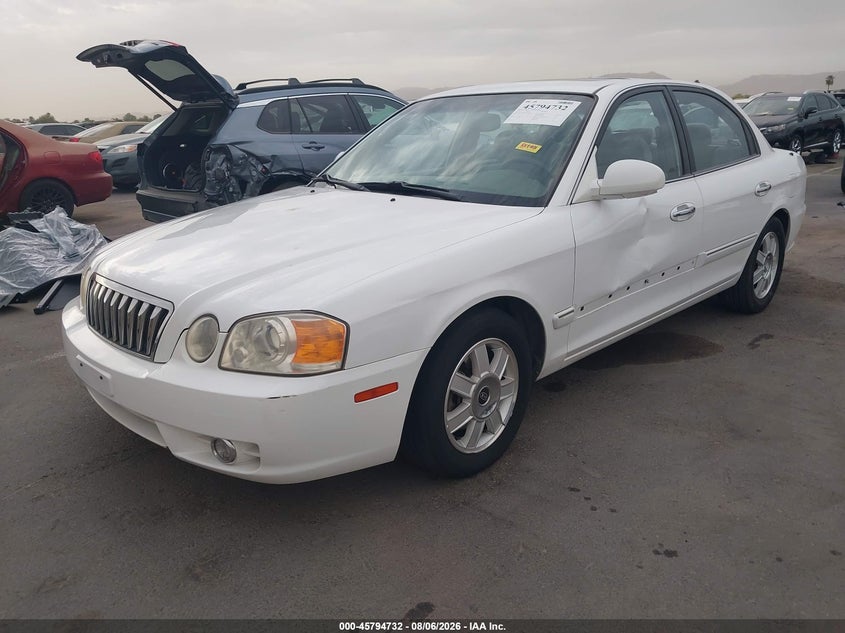 2003 Kia Optima, Left Side, IAAI, VIN KNAGD128X35230774 — photo 2