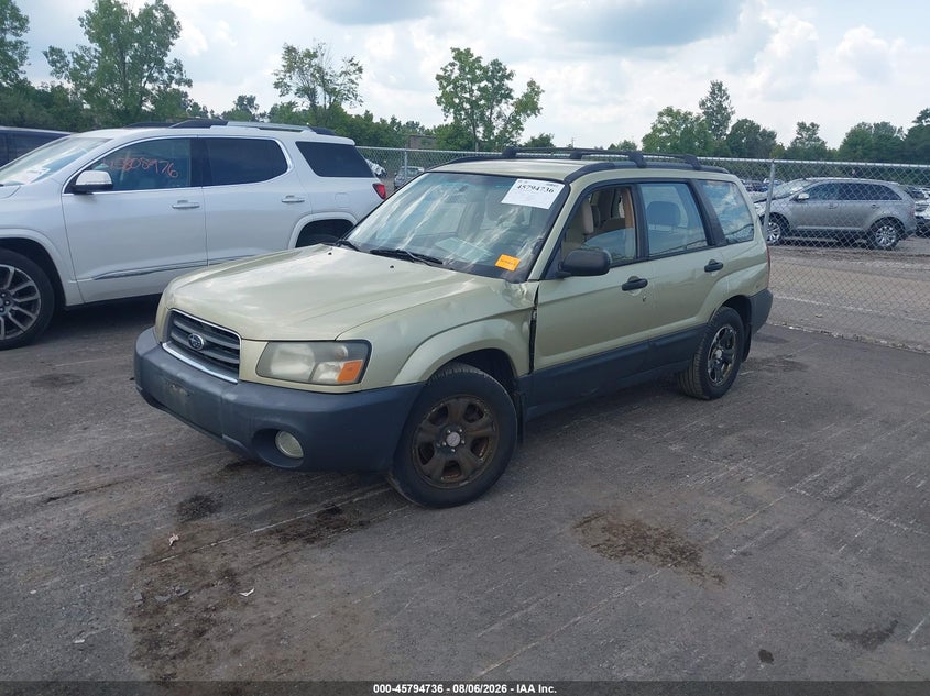2003 SUBARU FORESTER auction photo 2