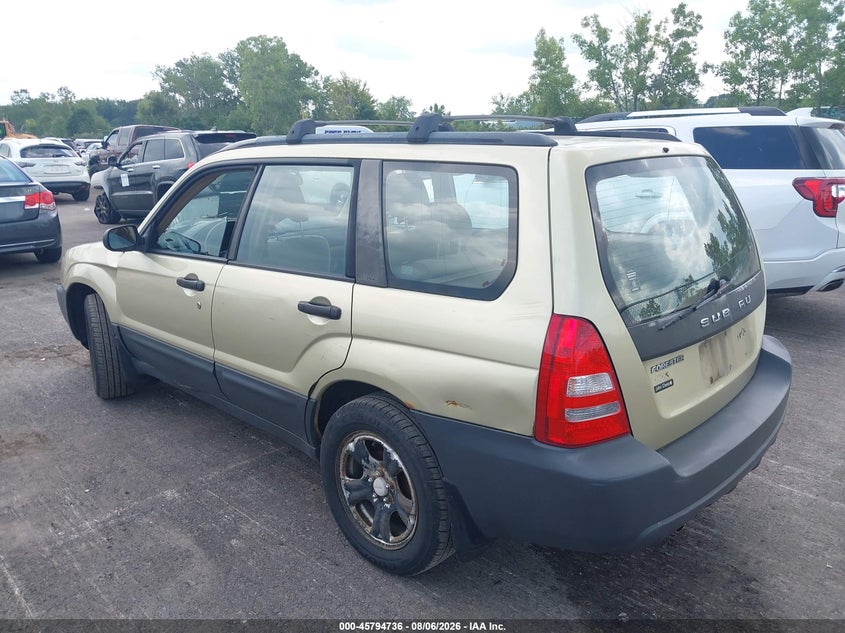 2003 SUBARU FORESTER auction photo 3