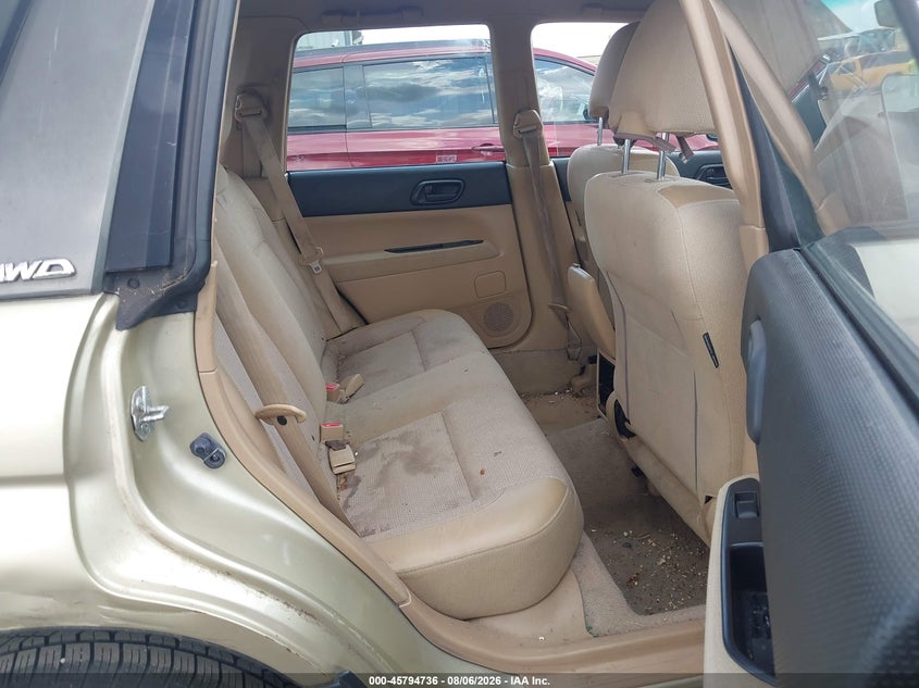 2003 SUBARU FORESTER auction photo 8