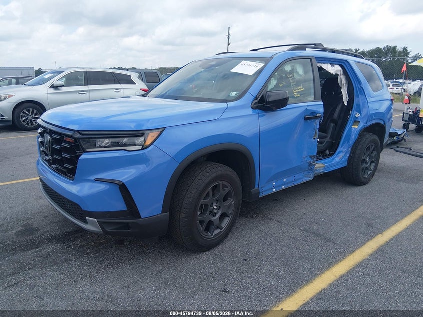 Vin: 5fnyg1h61rb012539, lot: 46293571, honda pilot trailsport 20242
