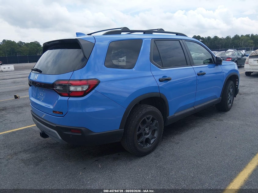 Vin: 5fnyg1h61rb012539, lot: 46293571, honda pilot trailsport 20244