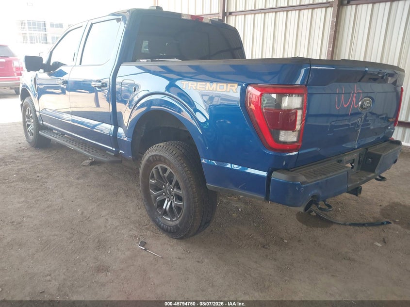 Vin: 1ftew1e86nfc07828, lot: 46293581, ford f-150 tremor 20223