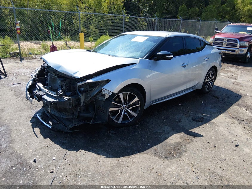Vin: 1n4aa6av0kc361931, lot: 46293599, nissan maxima 3.5 sv 20192