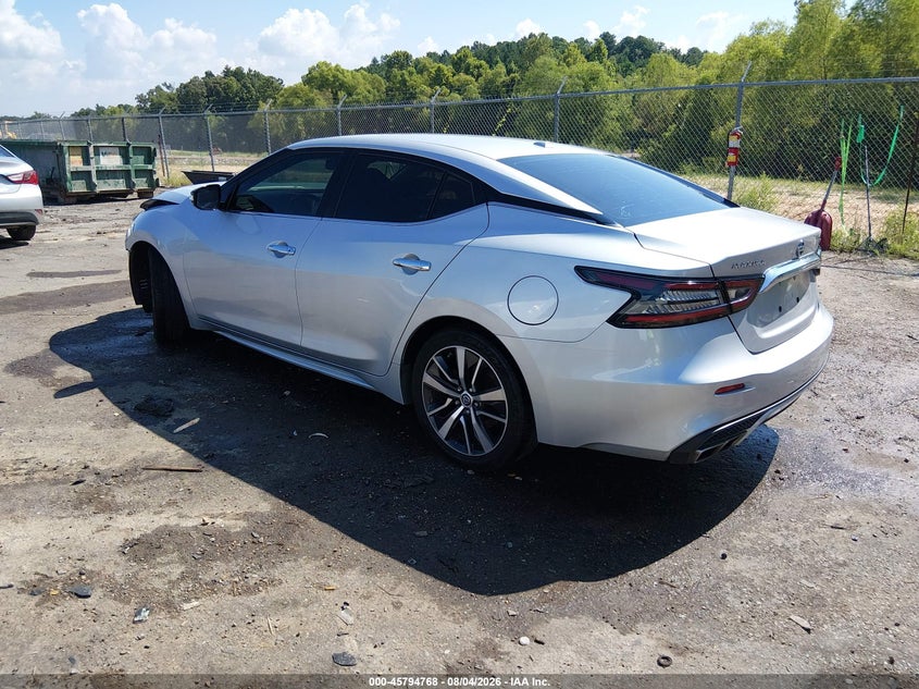 Vin: 1n4aa6av0kc361931, lot: 46293599, nissan maxima 3.5 sv 20193