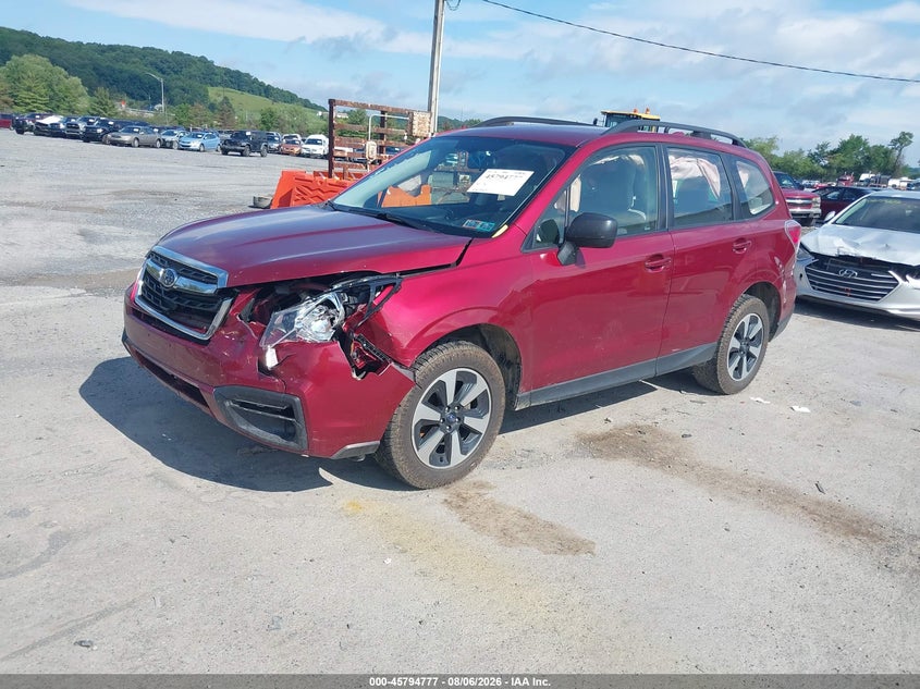 Vin: jf2sjabc7hh472889, lot: 46293608, subaru forester 2.5i 20172