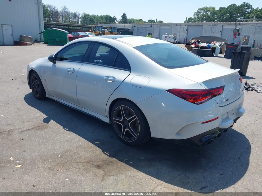 Vin: w1k5j5bb2ln116828, lot: 46293610, mercedes-benz amg cla 35 4matic 20203
