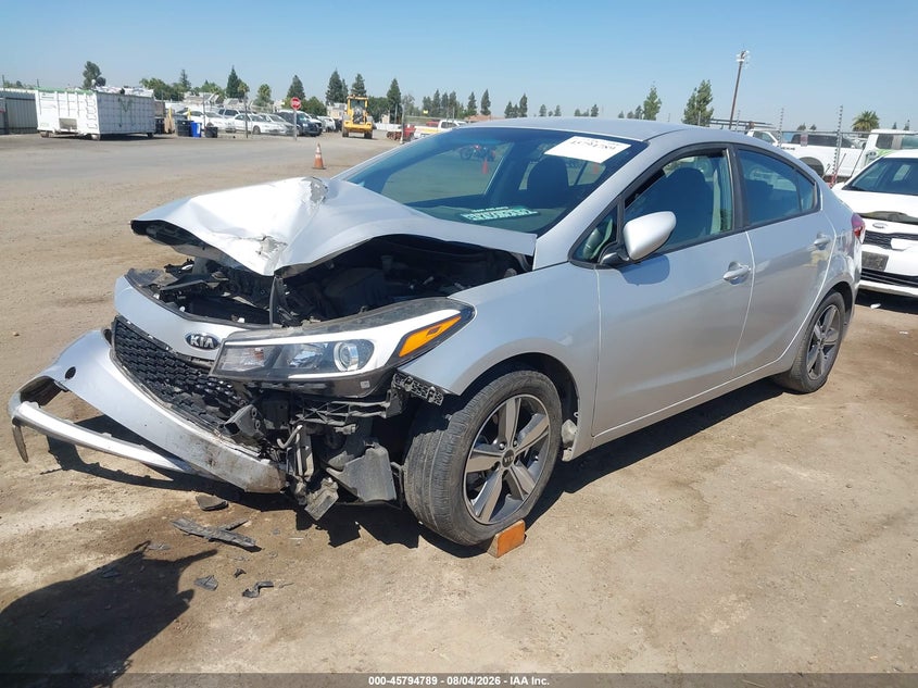 Vin: 3kpfl4a75je258401, lot: 46293620, kia forte lx 20182