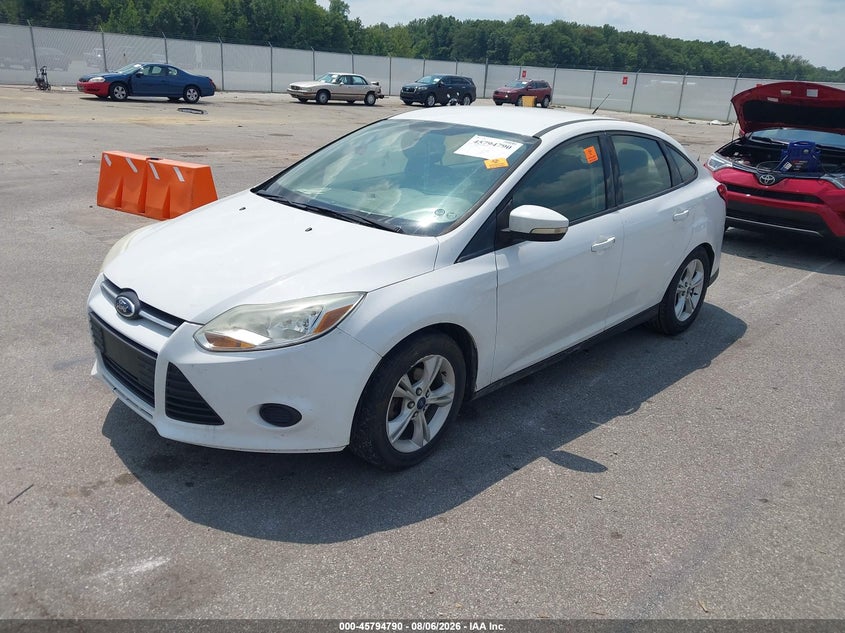 Vin: 1fadp3f22el459436, lot: 46293621, ford focus se 20142