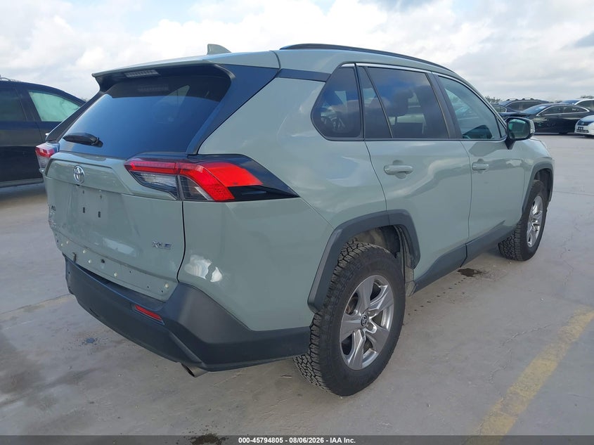 Vin: 2t3w1rfv6pw256390, lot: 46293636, toyota rav4 xle 20234