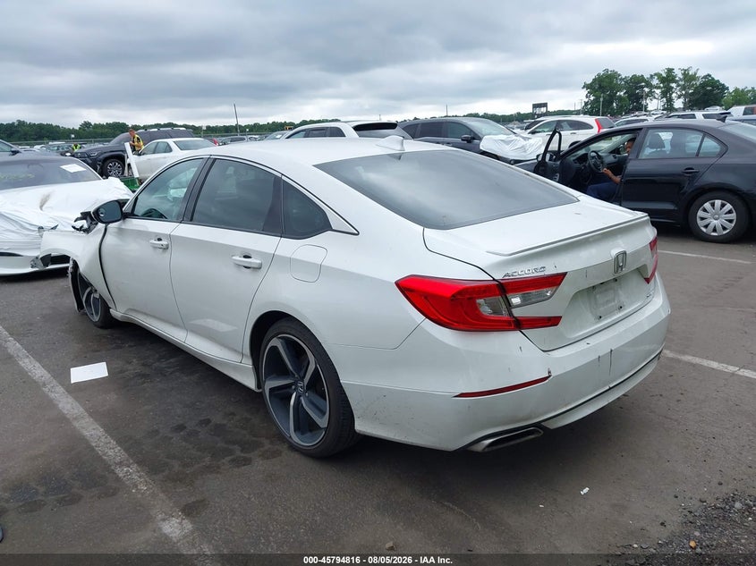 Vin: 1hgcv1f36ka147671, lot: 46293646, honda accord sport 20193