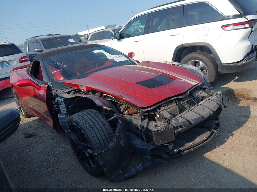 2014 CHEVROLET CORVETTE STINGRAY auction photo 1