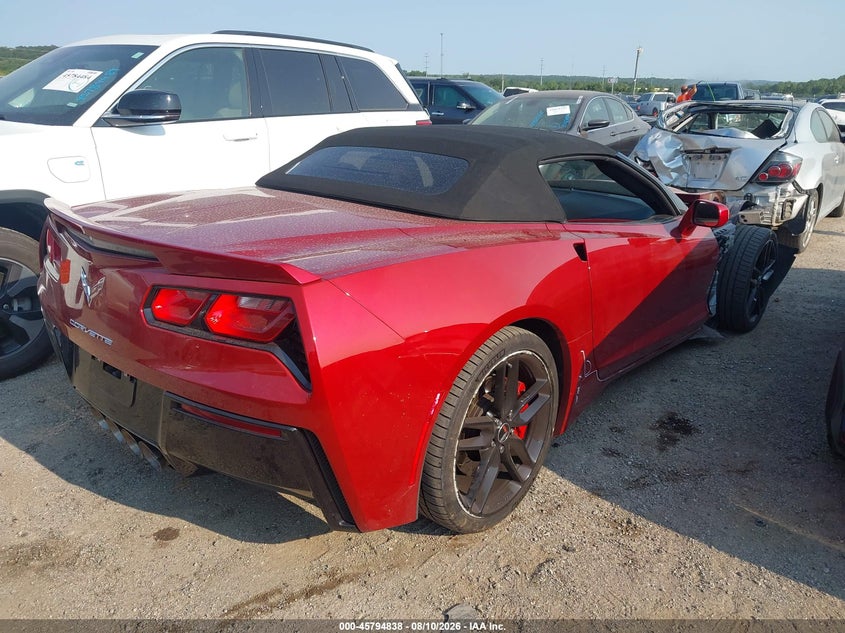2014 CHEVROLET CORVETTE STINGRAY auction photo 4