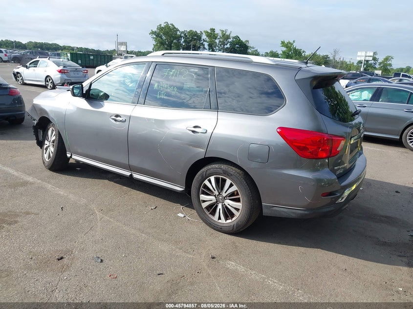 Vin: 5n1dr2mmxhc603673, lot: 46293688, nissan pathfinder platinum/s/sl/sv 20173