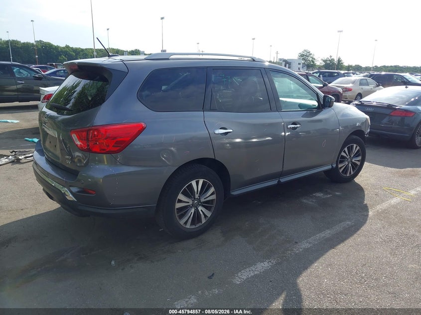 Vin: 5n1dr2mmxhc603673, lot: 46293688, nissan pathfinder platinum/s/sl/sv 20174