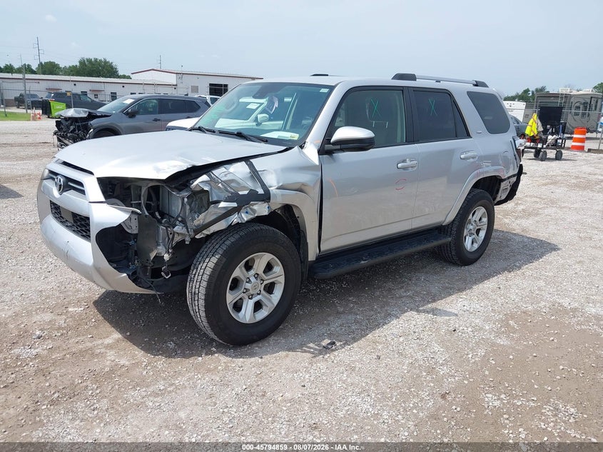 Vin: jtemu5jr6m5907338, lot: 46293690, toyota 4runner sr5 20212