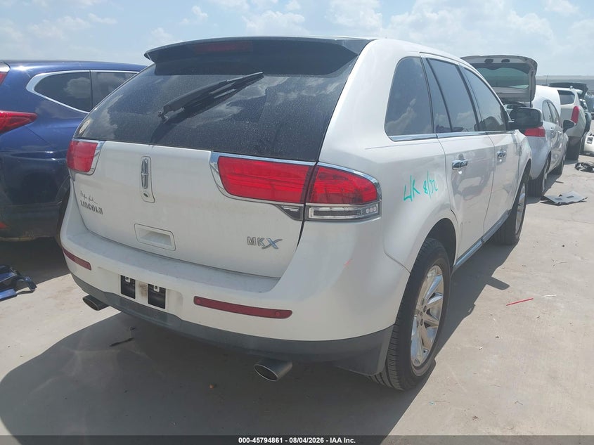 Vin: 2lmdj6jk3bbj14688, lot: 46293692, lincoln mkx 20114