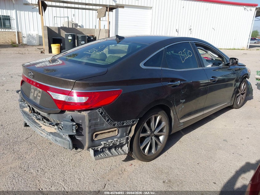 2015 HYUNDAI AZERA auction photo 4