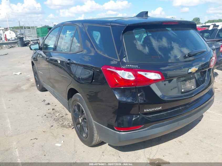 Vin: 3gnaxhev7kl331142, lot: 46293732, chevrolet equinox ls 20193