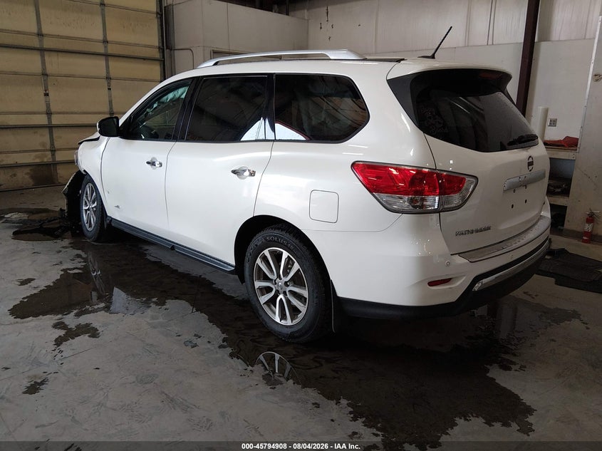Vin: 5n1ar2mn3fc698201, lot: 46293739, nissan pathfinder sv 20153