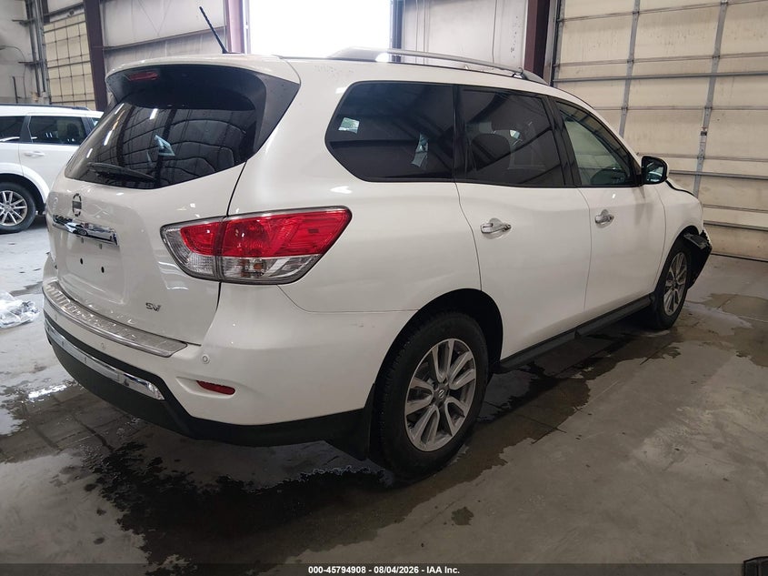 Vin: 5n1ar2mn3fc698201, lot: 46293739, nissan pathfinder sv 20154
