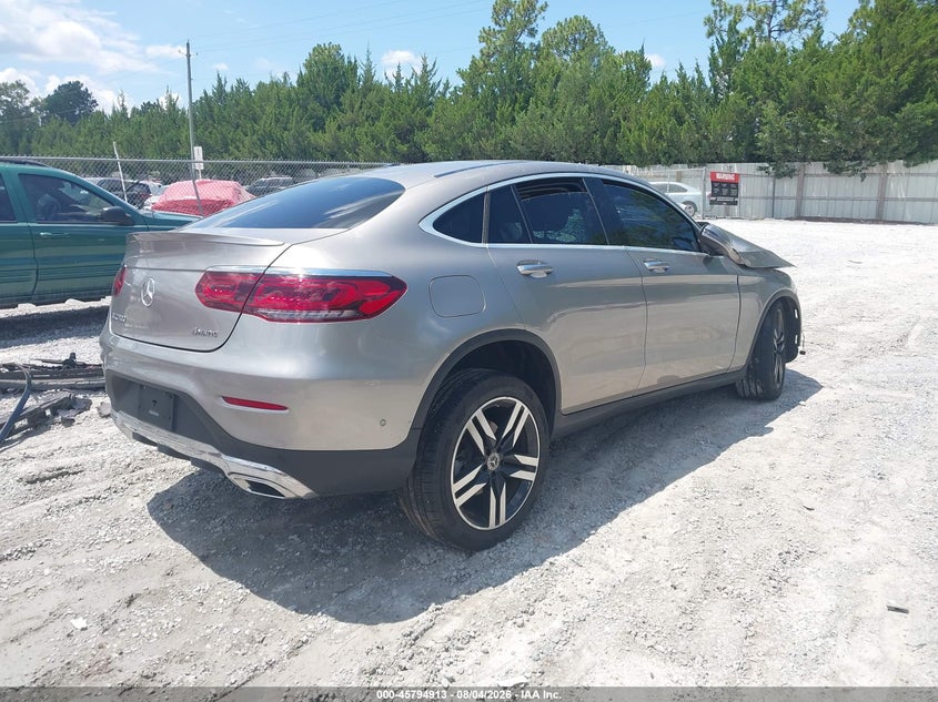 2021 MERCEDES-BENZ GLC 300 COUPE auction photo 4